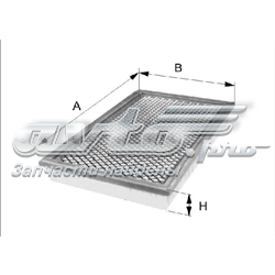 AP034 Filtron Повітряний фільтр двигуна