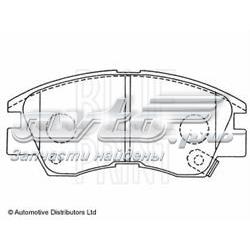 Купити ADC44240 Blue Print Колодки гальмівні передні, дискові