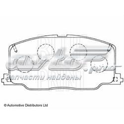 Колодки гальмівні передні, дискові ADT34224 Blue Print