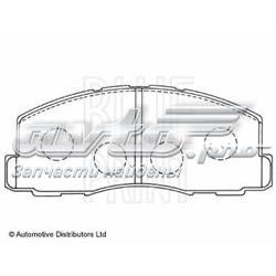 Купити ADC44213 Blue Print Колодки гальмівні передні, дискові