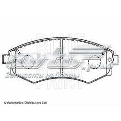 Колодки гальмівні передні, дискові ADG04205 Blue Print