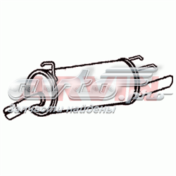 Купити 5852931 Opel Вихлоп
