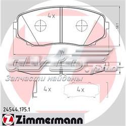 Тормозні колодки Zimmermann 245441751