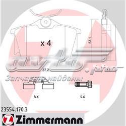 Задні гальмівні колодки 235541703 Zimmermann