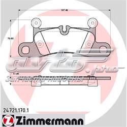 Задні дискові колодки Zimmermann 247211701