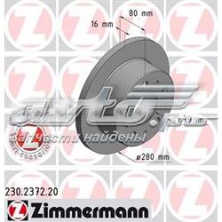 230237220 Zimmermann диск гальмівний задній