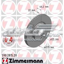 590281520 Zimmermann диск гальмівний передній