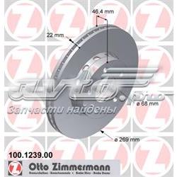 Гальмівні диски 100123920 Zimmermann