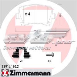 Купити 239141702 Zimmermann Задні колодки