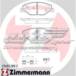 Тормозні колодки Zimmermann 256821802