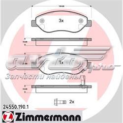 Колодки гальмівні передні, дискові 245501901 Zimmermann