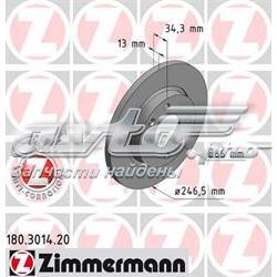 180301420 Zimmermann диск гальмівний передній
