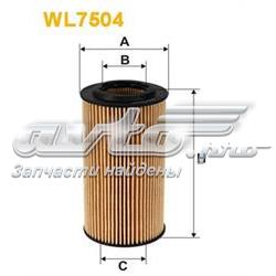 Масляний фільтр WL7504 WIX