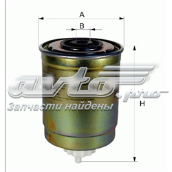 фільтр паливний WF8053 фільтр паливний WF8053