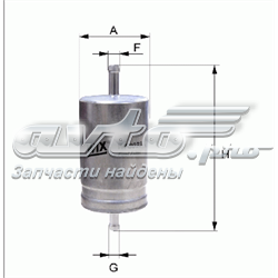 фільтр паливний WF8069 фільтр паливний WF8069