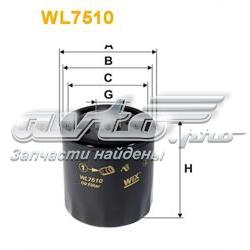 Масляний фільтр двигуна WIX WL7510 ціна, від 6.73 USD