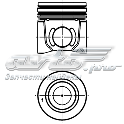 007PI00148000 Mahle Original Поршня на 1 циліндр, STD