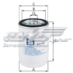 Масляний фільтр 50013104 Kolbenschmidt