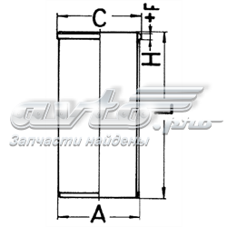 Гільза поршнева Kolbenschmidt 89734190 ціна, від 40.64 USD