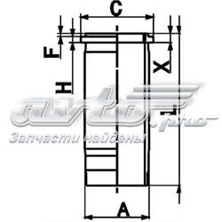 Гільза поршнева 9513041 SM