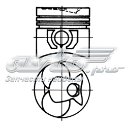 Поршень в зборі Kolbenschmidt 93444620 ціна, від 51.92 USD