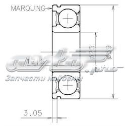 Підшипник первинного валу коробки SNR AB41376S01 ціна, від 10.67 USD