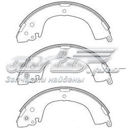 Колодки гальмові задні, барабанні FN6718 Nibk