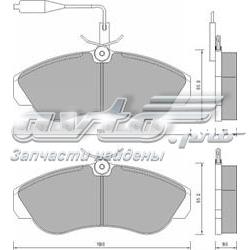Гальмівні колодки Fomar Roulunds 629681 ціна, від 20.89 USD