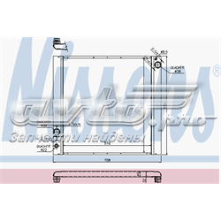 Радіатор FP43A368NS Nissens