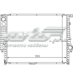 60619 Nissens Радіатор охолодження двигуна