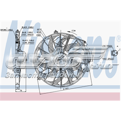 Вентилятор радіатора кондиціонера Nissens 85648 ціна, від 151.14 USD