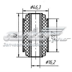 6054238 Ford Сайлентблок задньої ресори, задній