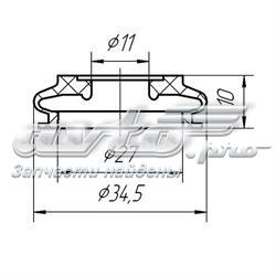 Пильник рульового накінечника Metgum 0408 ціна, від 0.77 USD