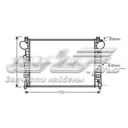 Радіатор основний AVA MSA2308 ціна, від 152.47 USD