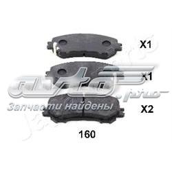 PA160AF Japan Parts Передні гальмівні колодки