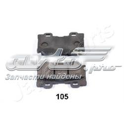 Колодки гальмові задні, дискові PP105AF Japan Parts