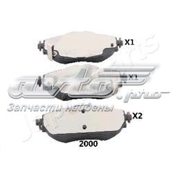 Купити PA2000AF Japan Parts Колодки гальмівні передні, дискові
