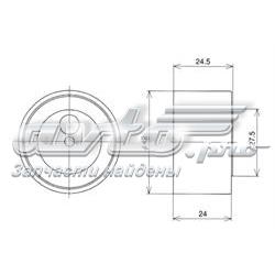 Ролик натяжителя ременя газорозподілу NTN JPU42003B3 ціна, від 8.30 USD