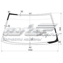 Автоскло Mitsubishi MR743075 ціна, від 84.69 USD