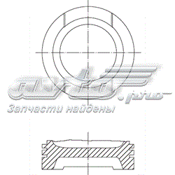 Купити 050107065F VAG Поршень в комплекті на 1 циліндр, STD