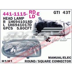 Основна фара - вставка VAG 1H6941018B ціна, від 36.84 USD