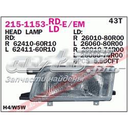 Права блок фара Nissan/Infiniti B601074R00 ціна, від 41.60 USD