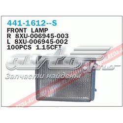 4411612LS Depo/Loro/Abakus Заглушка бампера буксирувального гака, передня ліва