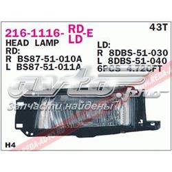 Фари Mazda BS06510L0A ціна, від 71.29 USD