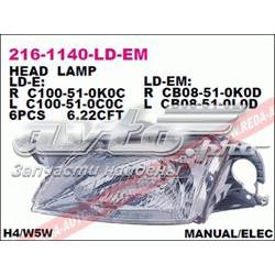 Основна фара - вставка Mazda CB08510K0D ціна, від 14.01 USD