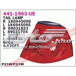 Задня ліва зовнішня фара Depo/Loro/Abakus 4411963LUE ціна, від 31.66 USD