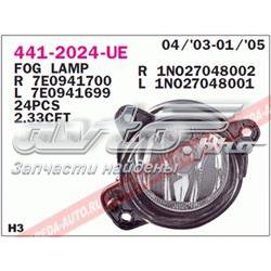 Фара протитуманна, права Depo/Loro/Abakus 4412024RUE ціна, від 23.99 USD