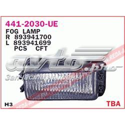 Фара протитуманна, права Audi 80 (89, 89Q, 8A, B3) (Ауді 80)