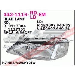 4421116RLDEM Depo/Loro/Abakus Фара правая
