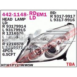 4421148LLDEM1 Depo/Loro/Abakus Фара ліва передня